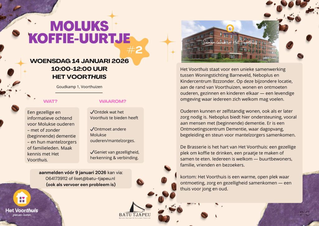 Het MOLUKS KOFFIE UURTJE